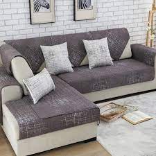100 Cotton Sofa Cover Set Sectional Slip Cover Sofas Modern Magical Sofa Cover Corner Towel Fabric Double Towel Sof Corner Sofa Covers Couch Covers Sofa Covers