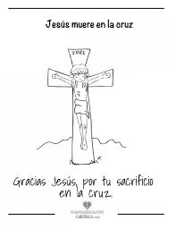 Dibujos de estaciones y celebraciones. Dibujo De Una Cruz Para Colorear En Semana Santa Colorear Imagenes