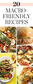 Whether you're cooking for a crowd or serving yourself, these food network recipes are the most popular around. 40 30 30 Diet Recipes Macro Meals Meal Planning