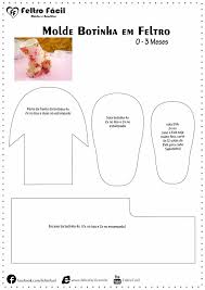Moldes de cachorrinho de feltro, gatinho de feltro, galinha e pintinho de feltro, vaquinha de feltro, molde de ovelhinha de feltro, molde de porquinho e cavalinho de feltro. Sapatinho De Bebe Em Feltro Molde E Passo A Passo Sapatinhos De Bebe Botas De Bebe Feltro