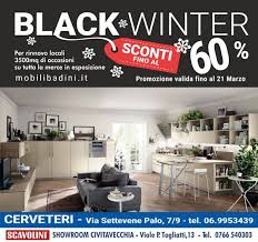 Catena di negozi di arredamento a roma binacci arredamenti srl: Black Winter Sconti Arredamento Roma Fino Al 60 Rinnovo Locali