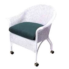 wicker dining chairs zippered fabric