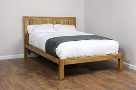Quercus Solid Oak Furniture Range Bedroom Oak Double Bed Frame Oak Furniture Land Www Oakfurnitureland Co Uk Rustic Oak Furniture Furniture Oak Furniture