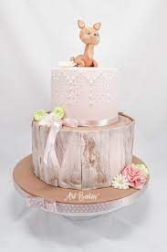 Babyshowercake Baby Cake Deer Cakes Baby Shower Cakes
