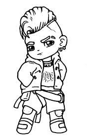 Desenho Do Personagem Do Free Fire Para Colorir Kawai Dibujos Dibujos Kawaii Personajes De Graffiti