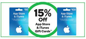 Card may not be used to purchase any other merchandise, allowances or itunes gifts. 15 Off App Store Itunes Gift Cards 10 Off Event Cinema Gift Cards Woolworths Ozbargain