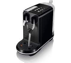 Capsule machines mean great taste with no messing about. Buy Nespresso By Sage Creatista Uno Sne500bks4guk1 Coffee Machine Black Free Delivery Currys