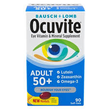 Bausch Lomb Ocuvite Goz Vitamini Yetiskin 50 Minigels 90 Ea Fruugo Tr