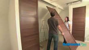 Maybe you would like to learn more about one of these? Spacepro Sliding Door Wardrobes Install Track Doors Youtube