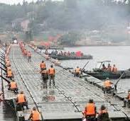 Ribbon Pontoon Bridge/Floating Bridge/Pontoon Bridge