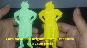Origami, seni melipat kertas khas jepang tidak hanya mengesankan, tetapi juga menantang. Origami Orang Orangan