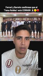 Jean Ferrari y Manuel Barreto se encargan de cerrar el ‘Tema Ruidíaz’ y no  contarán con él, al menos para el Torneo Apertura 2025 🤦🏻‍♂️. La presión  de que Valera y Churín tengan buena efectividad de ...