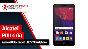 Alcatel PIXI 4 5 Android Unlocked 4G ...