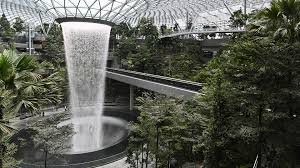 Copurtesy of jewel changi airport. World S Tallest Indoor Waterfall Draws Crowds To Singapore S New Jewel Changi Airport Complex South China Morning Post