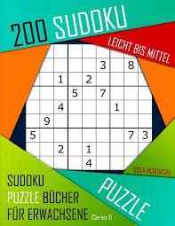 Von sudoku leicht bis sudoku schwer, sudoku sehr schwer und sehr schwierg. 200 Sudoku Leicht Bis Mittel Leicht Bis Mittel Sudoku Puzzle Bucher Fur Erwachsene Mit Losung