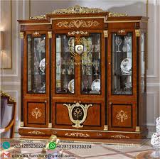 Harga partisi ruang tamu minimalis sederhana ponorogo 0811 3371 733. 99 Lemari Hias Ukir Mewah Jepara Terbaru 2019 Lemari Hias Furniture