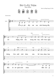 Sheet Nhạc Bai Bai Ca Kỷ Niệm Sheet Bai Hat Hom Sheet Music Music