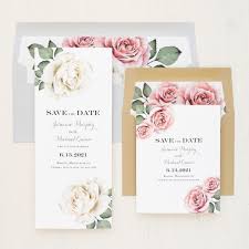 Romantic, vintage, playful, rustic, classic & more. Simple Mauve Save The Dates Beacon Lane Wedding Invitations