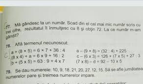 Check spelling or type a new query. MÄƒ Gandesc La Un NumÄƒr Scad Din El Cel Mai Mic NumÄƒr Scris Cu Trei Cifre Rezultatul Il InmulÈ›esc Cu 8 Brainly Ro