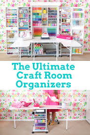 All it takes is a few clever storage solutions. Dreambox Craft Room Makeover Craft Room Small Craft Rooms Room Makeover