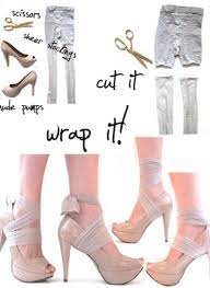 Diy Shoe Condoms From Pantyhose No More Heel Slippage Omg I M Gonna Cry Shoe Makeover Diy Heels Diy Shoes