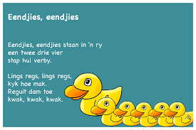 Eendjies Eendjies Kinderrympies In Afrikaans Afrikaans Teaching Book Lovers