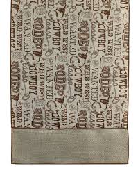 72 L Western Table Runner Western Cowboy Rodeo Wanted Wild West Lasso Table Runner Craigbachmanimports Western Theme Floral Fabric