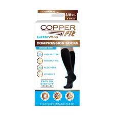 Copper Fit Energy Plus Compression Infused Hydrating Socks Cvs Pharmacy