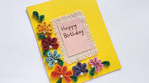 For how to make card blanks and envelopes, see the four patch cards tutorial or see the envelopes to make craft project for envelope templates and quilling motifs: How To Create A Simple Quilled Birthday Card Diy Crafts Tutorial Guidecentral Youtube
