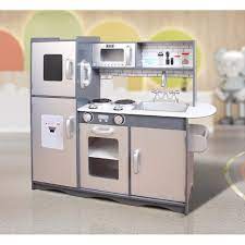 A classic wood kitchen set by robud gives the feel of old times where peace lies. Zoomie Kids Javion Children Wooden Play Kitchen Set Reviews Wayfair Co Uk