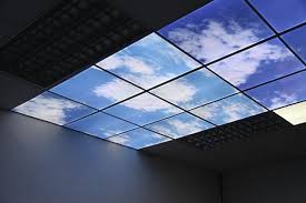 Led lights are directional meaning that, unlike traditional incandescent bulbs which throw light in all directions, they can be effectively directed where you need the light. Blue Sky White Cloud Design Led Ceiling Panel Buy Blue Sky Led Ceiling Panel White Cloud Design Led Ceiling Ceiling Panels Cloud Ceiling Light Cloud Design