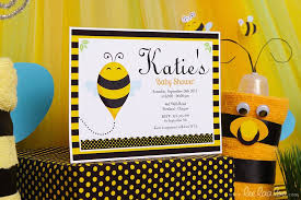 Bumble Bee Baby Shower Ideas