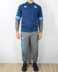 Holen sie sich den look ihrer lieblingsspieler. Napoli Neapel Kappa Presentation Trainingsanzug Blau Abeco 2 Euro Uefa Bank Ebay