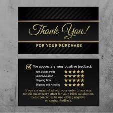 Thank You Business Cards Ebay Amazon Etsy Mercari Poshmark Free Shipping |  eBay