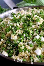Cover the bowl, either with plastic wrap or a plate, and set aside. Couscous Green Pea Salad Lord Byron S Kitchen