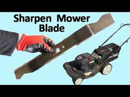 Plus detailed buyer's guide on what to consider before can tackle close grasses near walled obstacles. How To Sharpen Lawn Mower Blade Sears Craftsman Remove And Install New Youtube