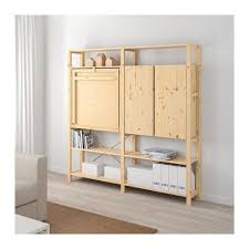 Ivar 2 Sec Storage Unit W Foldable Table 175x30 104x179 Cm Goruntuler Ile Mobilya Dekor