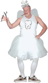 Amazon Com Disfraz Del Hada De Los Dientes Fun World Costumes De Adulto Ropa Zapatos Y Joyeria