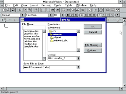 Microsoft Word Windows 3 1 Tech History Microsoft Word Winword