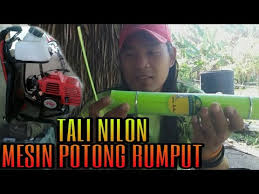 Mesin rumput sandang yang saya guna adalah jenama okazawa bg328ae buatan negara china. Ukuran Tali Nilon Potong Rumput Dan Cara Mengikat Tali Nilon Mesin Potong Rumput Youtube