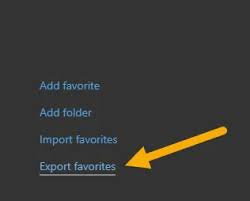 (a) migrating edge favorites to another computer, and/or (b) exporting my previously saved ie favorites to another computer or browser. How To Export Favorites In Edge Chromium Backup Bookmarks