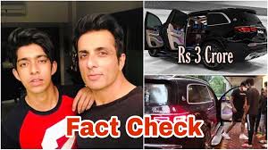 Sonu sood with his son, eshaan sood. Did Sonu Sood Gift Rs 3 Crore Car Mercedes Maybach Gls600 To Son Eshaan