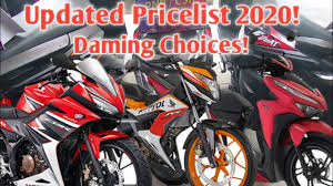 Honda motorcycle pricelist philippines price may vary depending on location price may change without prior notice honda motortrade star honda honda beat honda click 150 honda click 125 honda xrm honda xrm motard honda rs125 honda rs150. Honda Motorcycle Pricelist 2020 Philippines Youtube