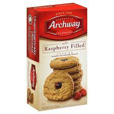 Archway cookies, soft raspberry filled, 9 ounce (pack of 9). Archway Classic Raspberry Filled Soft Cookies Shop Cookies At H E B