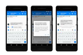 Facebook messenger arranges vibrating alerts for receiving a message. Facebook Messenger Can Now Translate Between Spanish And English The Verge
