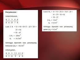 Luas penampang galian = (1 m + 1,4 m) x 0,95 m /2 = 1,14 m²; Galian Dan Timbunan Pengertian Ppt Download