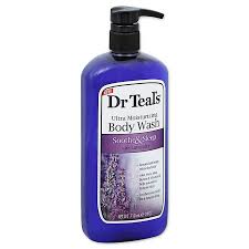 A rich blend of cocoa butter, shea butter and vitamin e is infused with essential oils like lavender and eucaplytus to nourish and renew. Dr Teal S 24 Oz Soothe Sleep With Lavender Ultra Moisturizing Body Wash Bed Bath Beyond