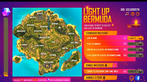 Untuk bermain free fire secara multiplayer, bisa bareng pacar, sahabat, keluarga pastinya lebih tambah seru lagi. Free Fire Diwali Event 2020 How To Complete The Light Up Bermuda Event And Win Magic Cube For Free