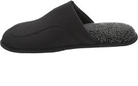 Dearfoams Men Black Sandals Buy Dearfoams Men Black