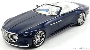 Maybe you would like to learn more about one of these? Schuco 450006600 Scale 1 18 Mercedes Benz Maybach Vision 6 Cabriolet Spider Concept Electric 2018 Blue Met